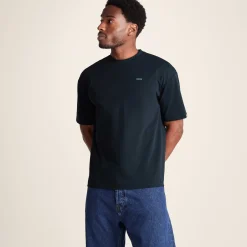 Shed Mens Premium Supersoft Relaxed Fit T-Shirt - Dark Indigo