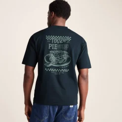Shed Mens Premium Supersoft Relaxed Fit T-Shirt - Dark Indigo