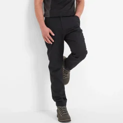 Silsden Mens Waterproof Trousers Long - Black