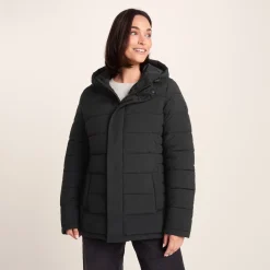 Sleight Womens Short Insulated Parka - Black