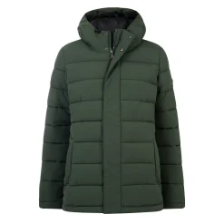 Sleight Womens Short Insulated Parka - Dark Green