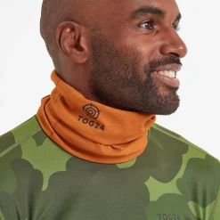 Snood Multifunctional Neck Warmer - Dark Orange