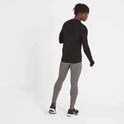 Snowdon Mens Thermal Crew Neck Base Layer - Black