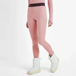 Snowdon Womens Thermal Base Layer Legging - Faded Pink