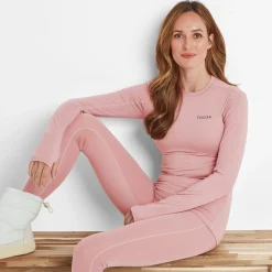 Snowdon Womens Thermal Base Layer Legging - Faded Pink