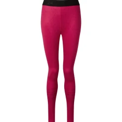 Snowdon Womens Thermal Base Layer Legging - Cerise Fairisle