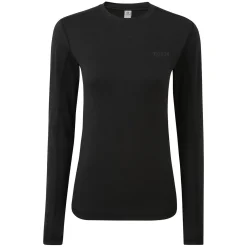 Snowdon Womens Thermal Crew Neck Base Layer - Black