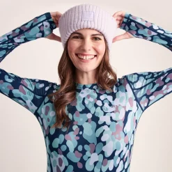 Snowdon Womens Thermal Crew Neck Base Layer - Scatter Print