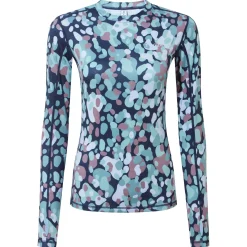 Snowdon Womens Thermal Crew Neck Base Layer - Scatter Print