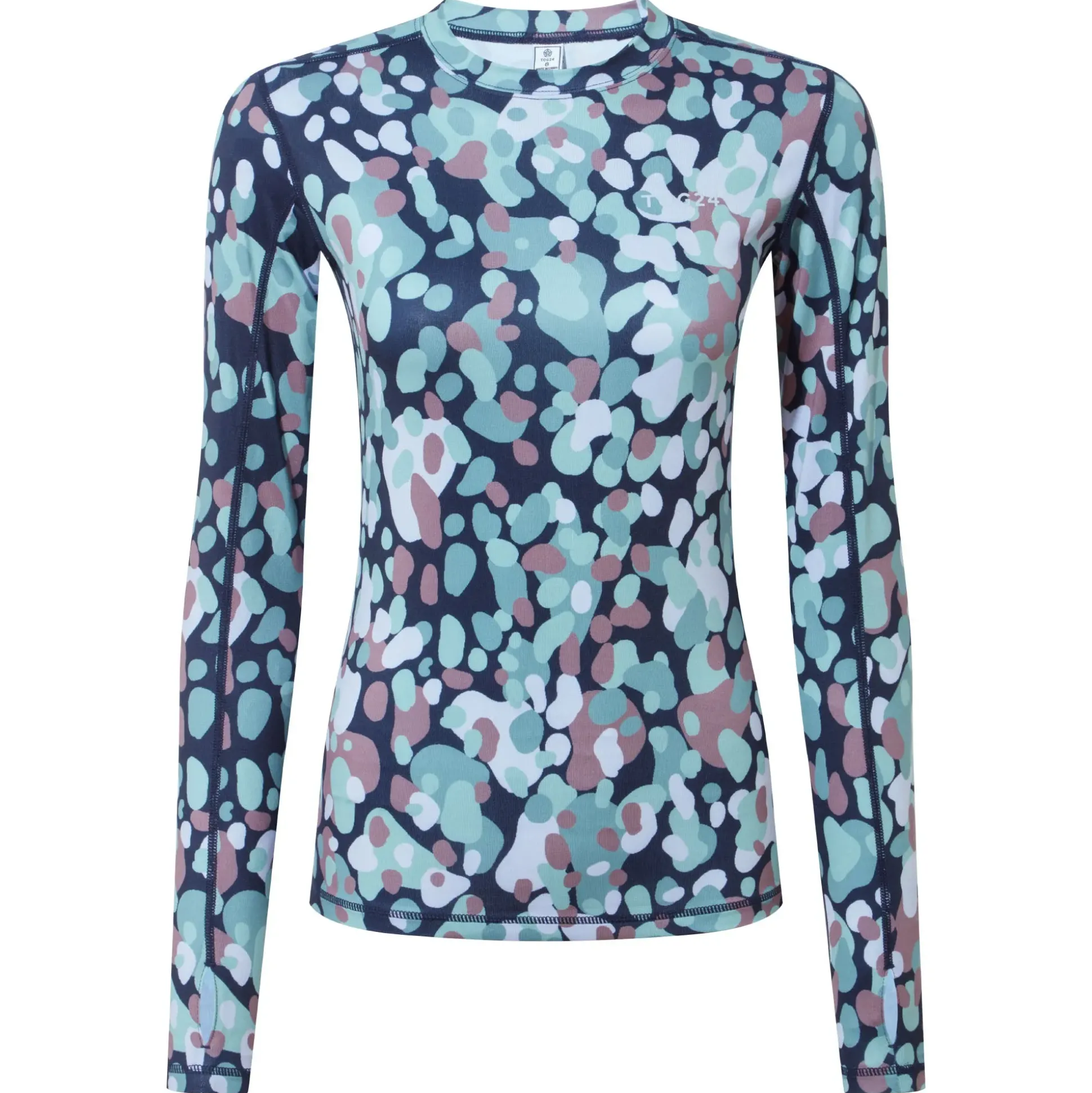 Snowdon Womens Thermal Crew Neck Base Layer - Scatter Print