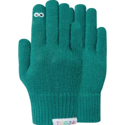 Soay Kids Shaun the Sheep Knit Gloves - Jungle Green