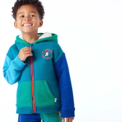 Southdown Kids Shaun the Sheep Zip Sweat - Ocean Blue