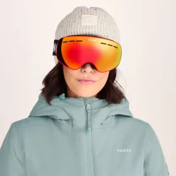 St Moritz Cat 2 Lens Goggles - Matt Red