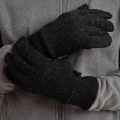 Storm Knitlook Gloves - Black Marl