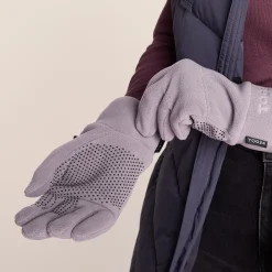 Stride Microfleece Gloves - Dusky Lilac