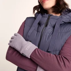 Stride Microfleece Gloves - Dusky Lilac