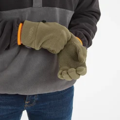 Stride Microfleece Gloves - Khaki