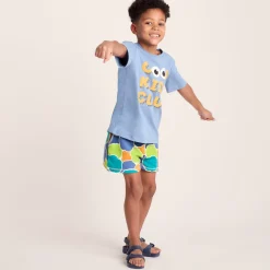 Suffolk Kids Shaun the Sheep T-Shirt - Bluebell