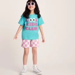 Suffolk Kids Shaun the Sheep T-Shirt - Bubblegum Blue