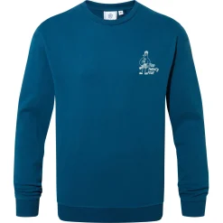 Sunnie Mens Supersoft Hattie Clark Sweatshirt - Deep Sea Blue
