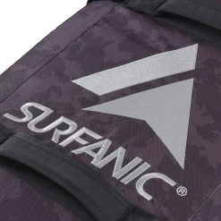 Surfanic Maxim 3.0 100L Roller Bag - Black Map