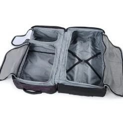 Surfanic Maxim 3.0 70L Roller Bag - Black Map