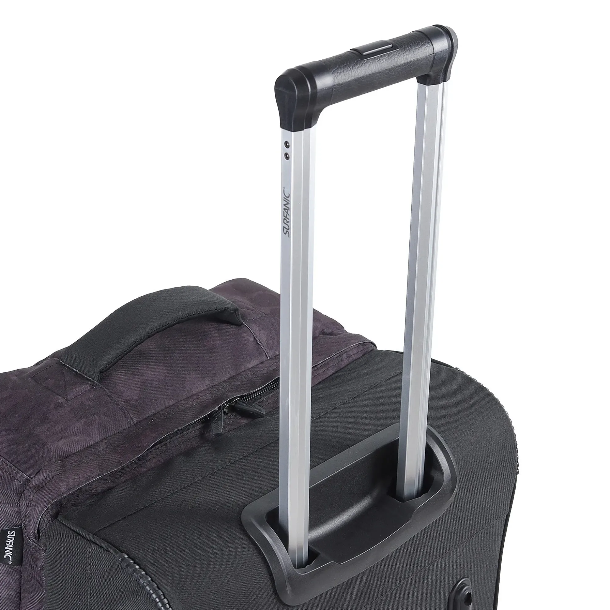 Surfanic Maxim 3.0 70L Roller Bag - Black Map