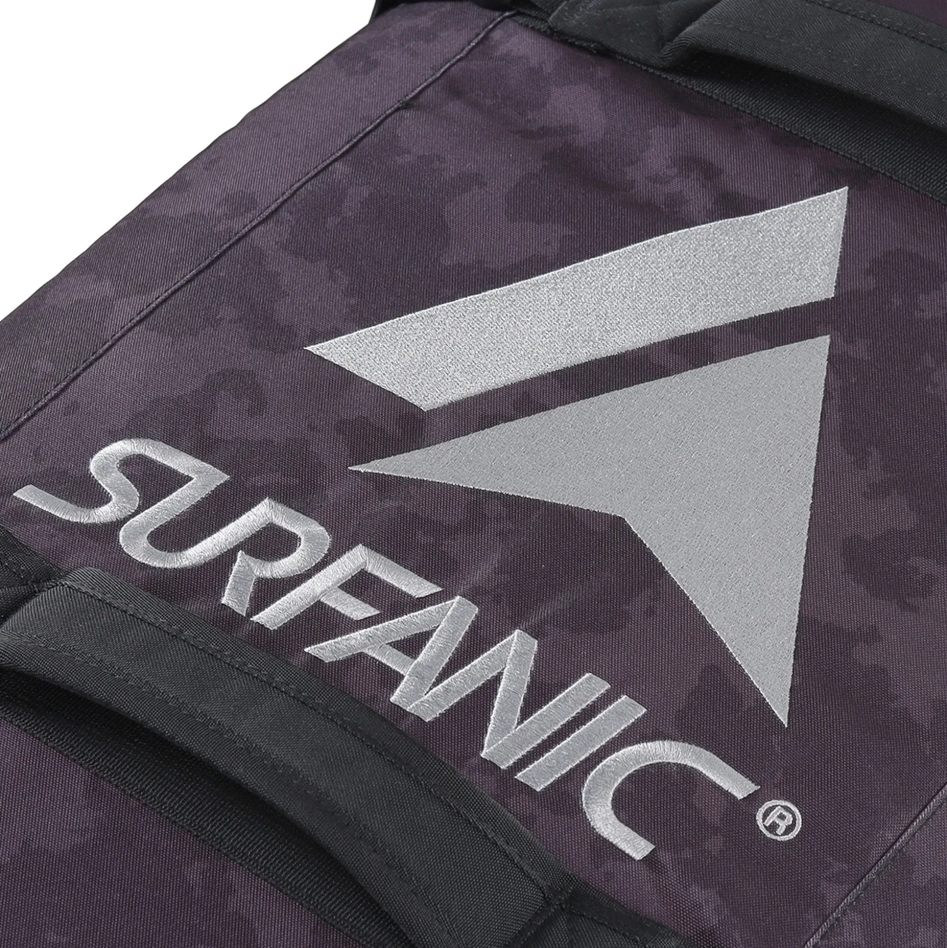 Surfanic Maxim 3.0 70L Roller Bag - Black Map