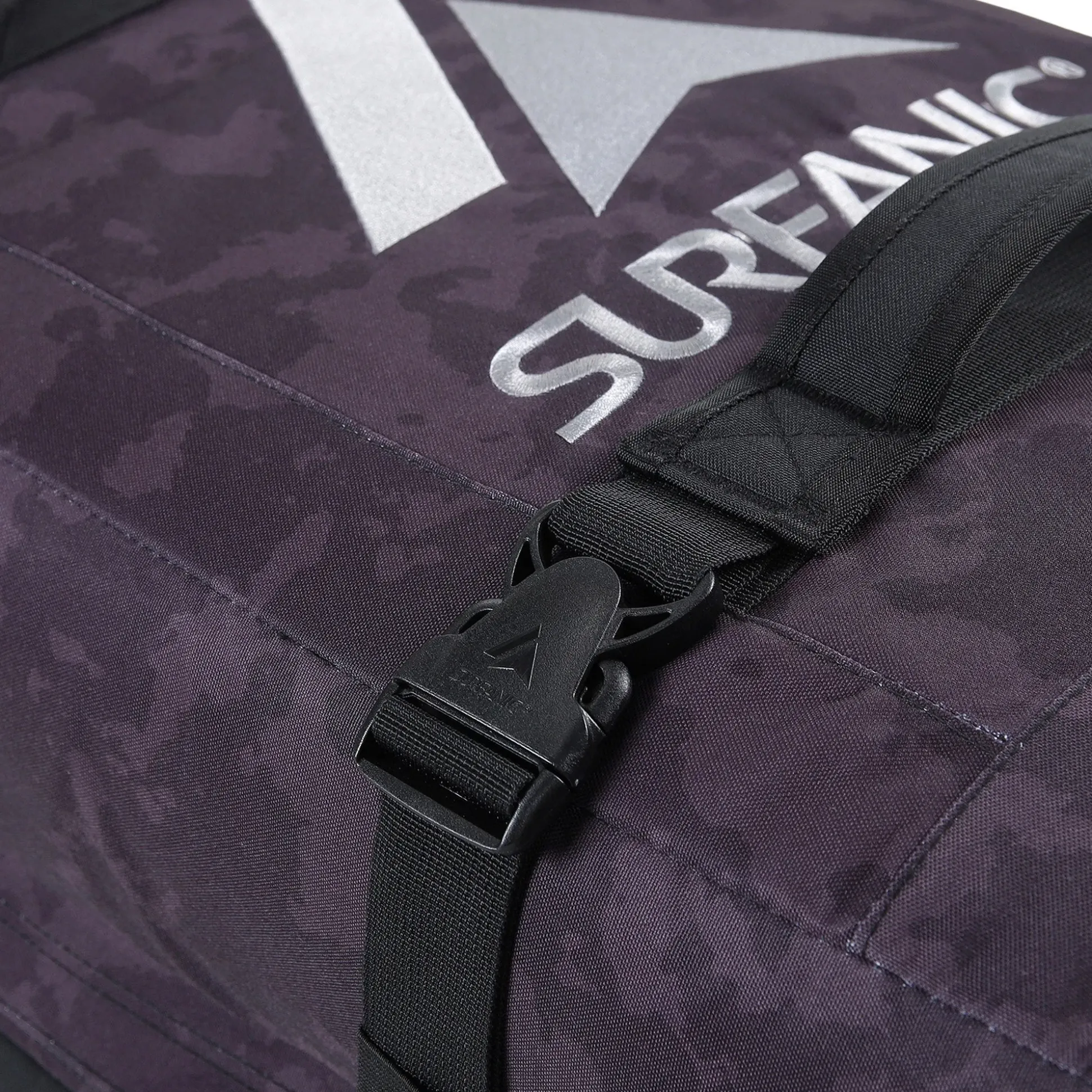 Surfanic Maxim 3.0 70L Roller Bag - Black Map