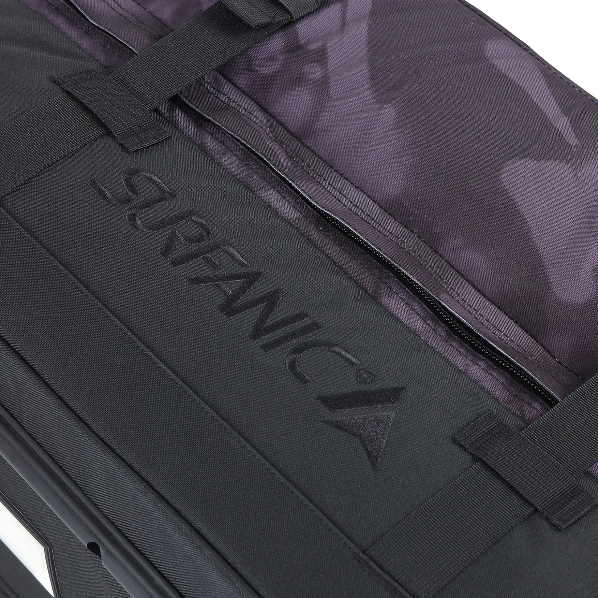 Surfanic Maxim 3.0 70L Roller Bag - Black Vandal