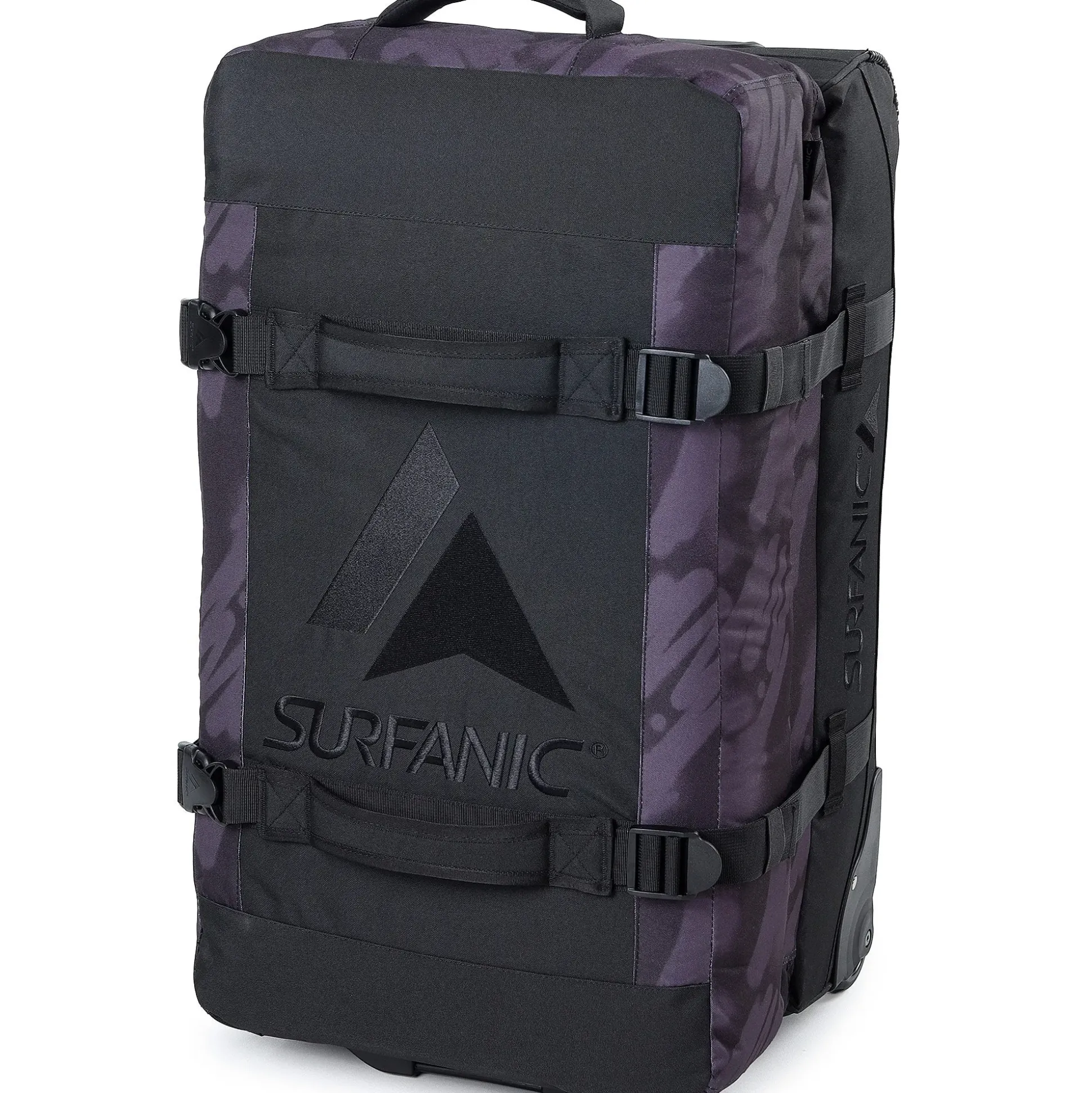 Surfanic Maxim 3.0 70L Roller Bag - Black Vandal
