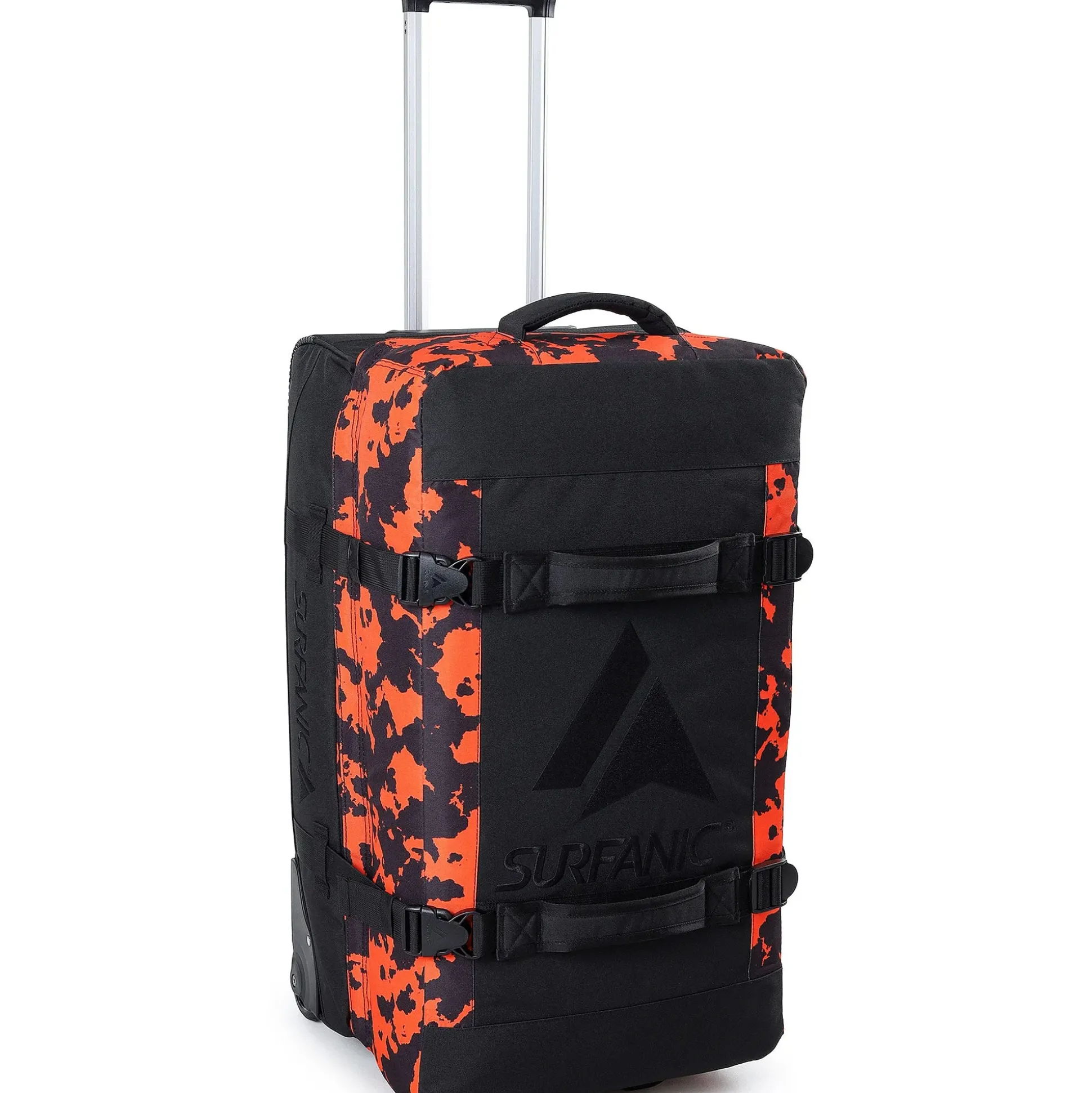 Surfanic Maxim 3.0 120L Roller Bag - Orange Map