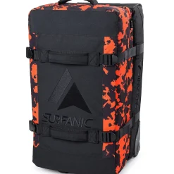 Surfanic Maxim 3.0 120L Roller Bag - Orange Map