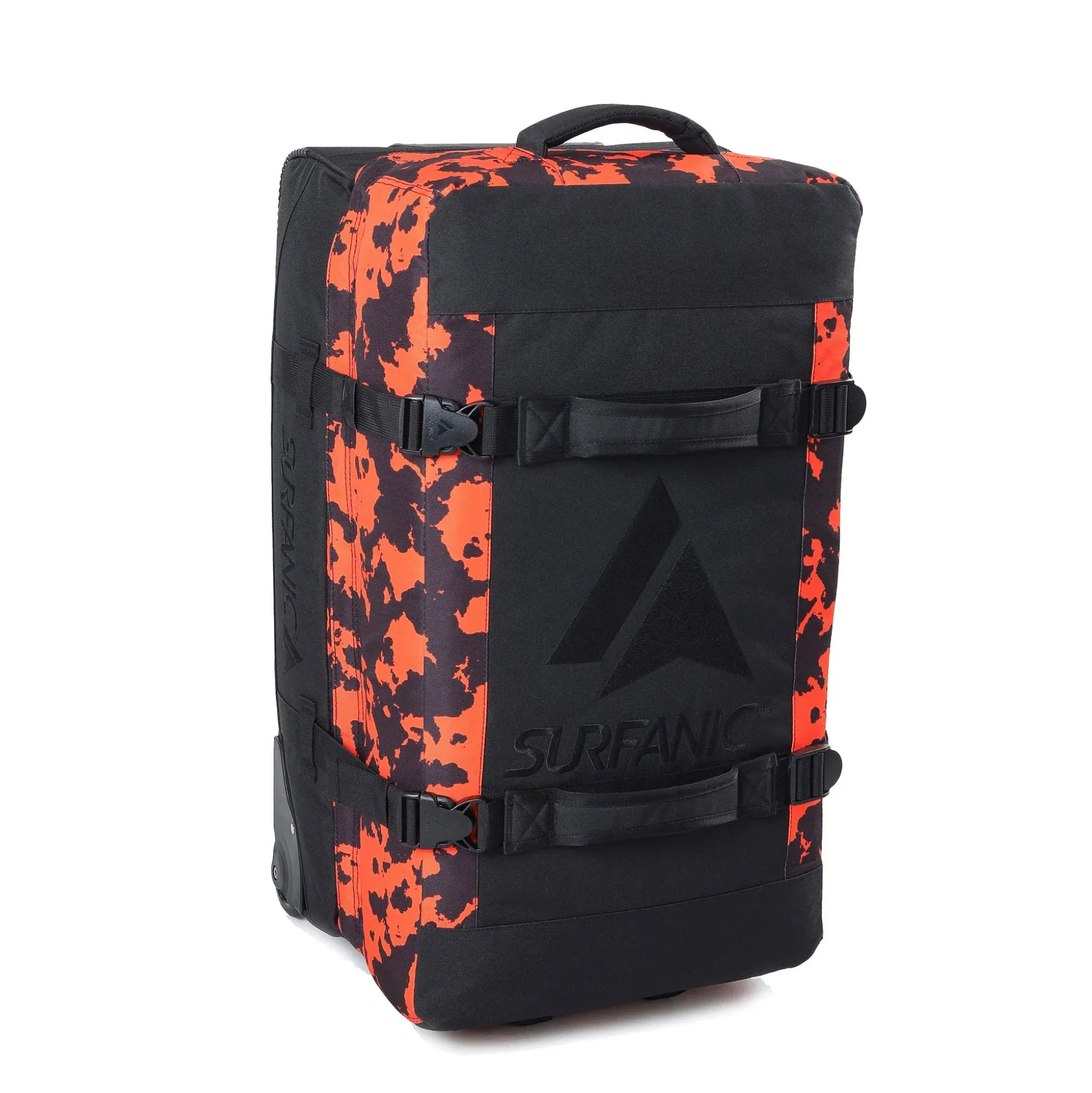 Surfanic Maxim 3.0 100L Roller Bag - Orange Map