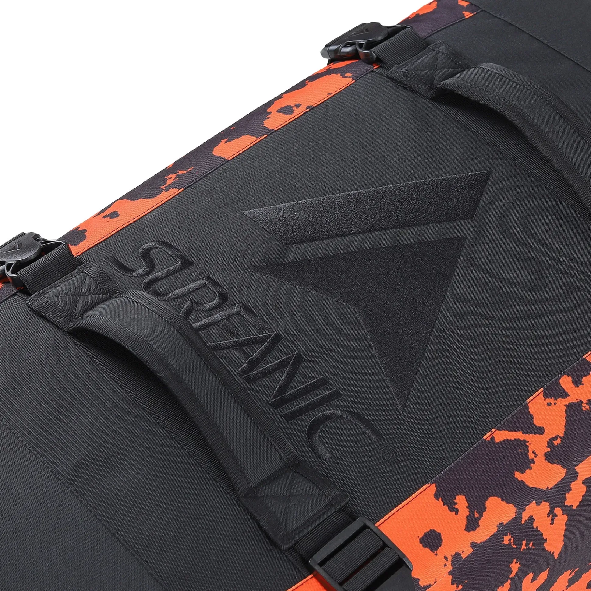 Surfanic Maxim 3.0 100L Roller Bag - Orange Map