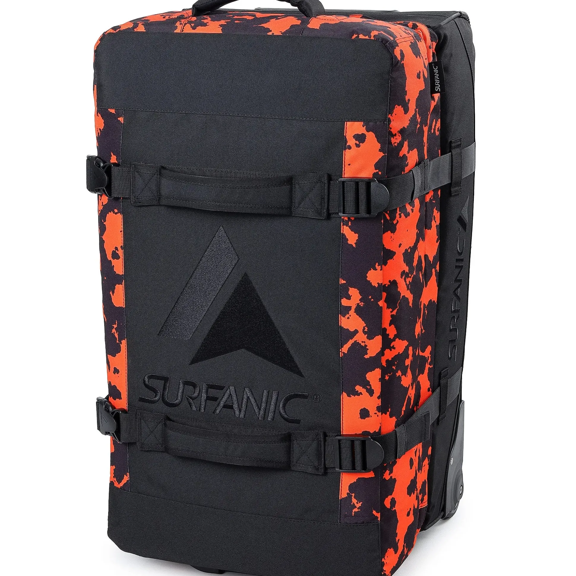 Surfanic Maxim 3.0 100L Roller Bag - Orange Map