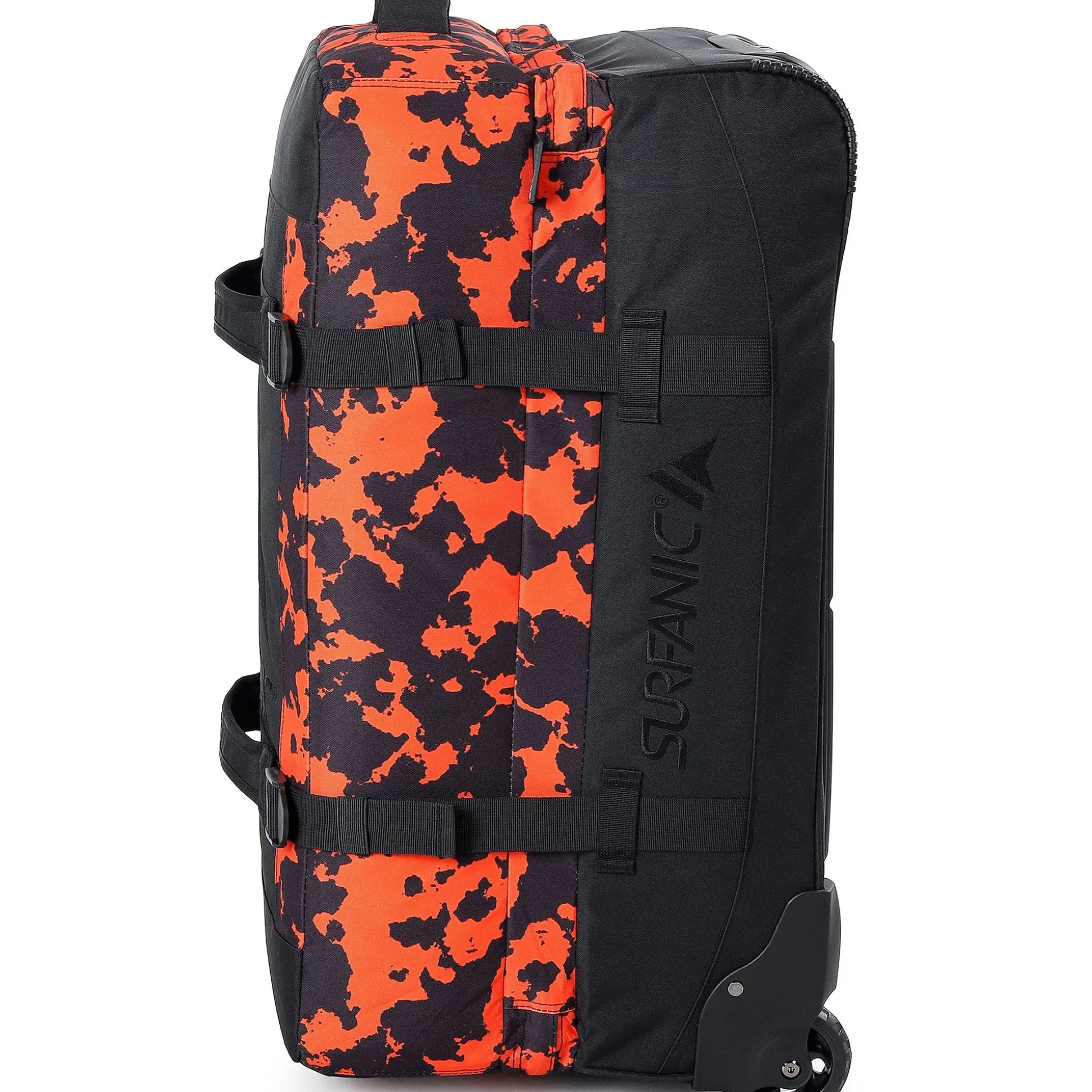 Surfanic Maxim 3.0 100L Roller Bag - Orange Map