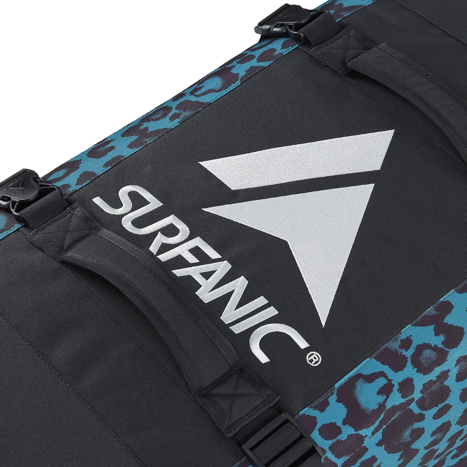 Surfanic Maxim 3.0 120L Roller Bag - Turquoise Jag