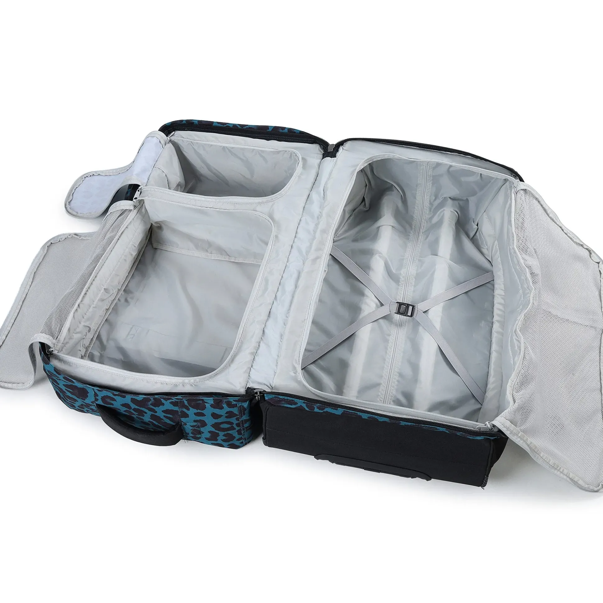 Surfanic Maxim 3.0 100L Roller Bag - Turquoise Jag