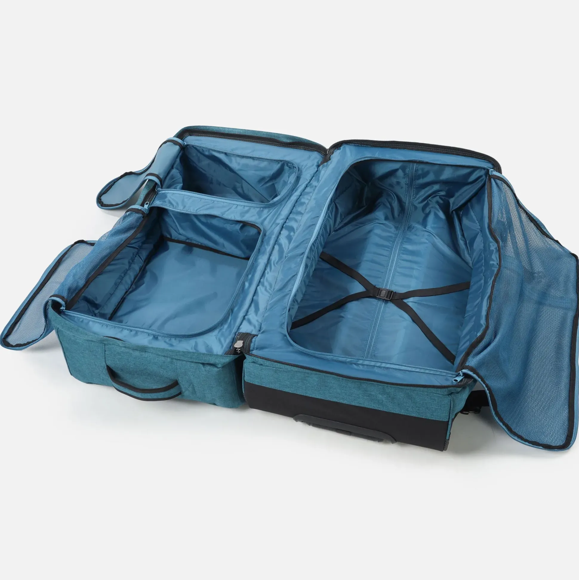 Surfanic Maxim 3.0 70L Roller Bag - Turquoise Marl