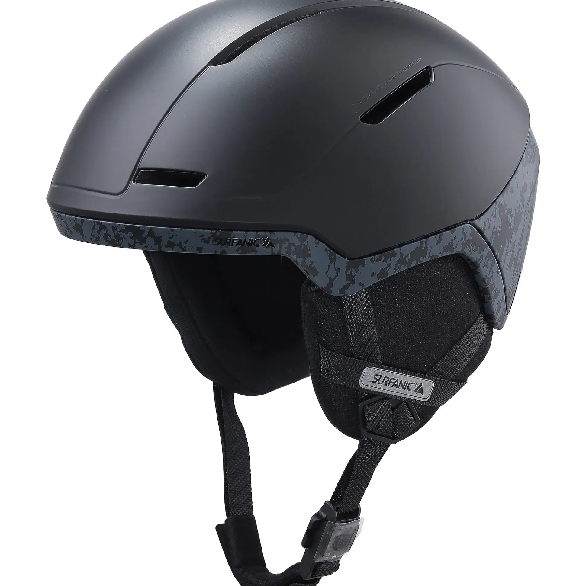 Surfanic Sentinal Map Helmet - Black