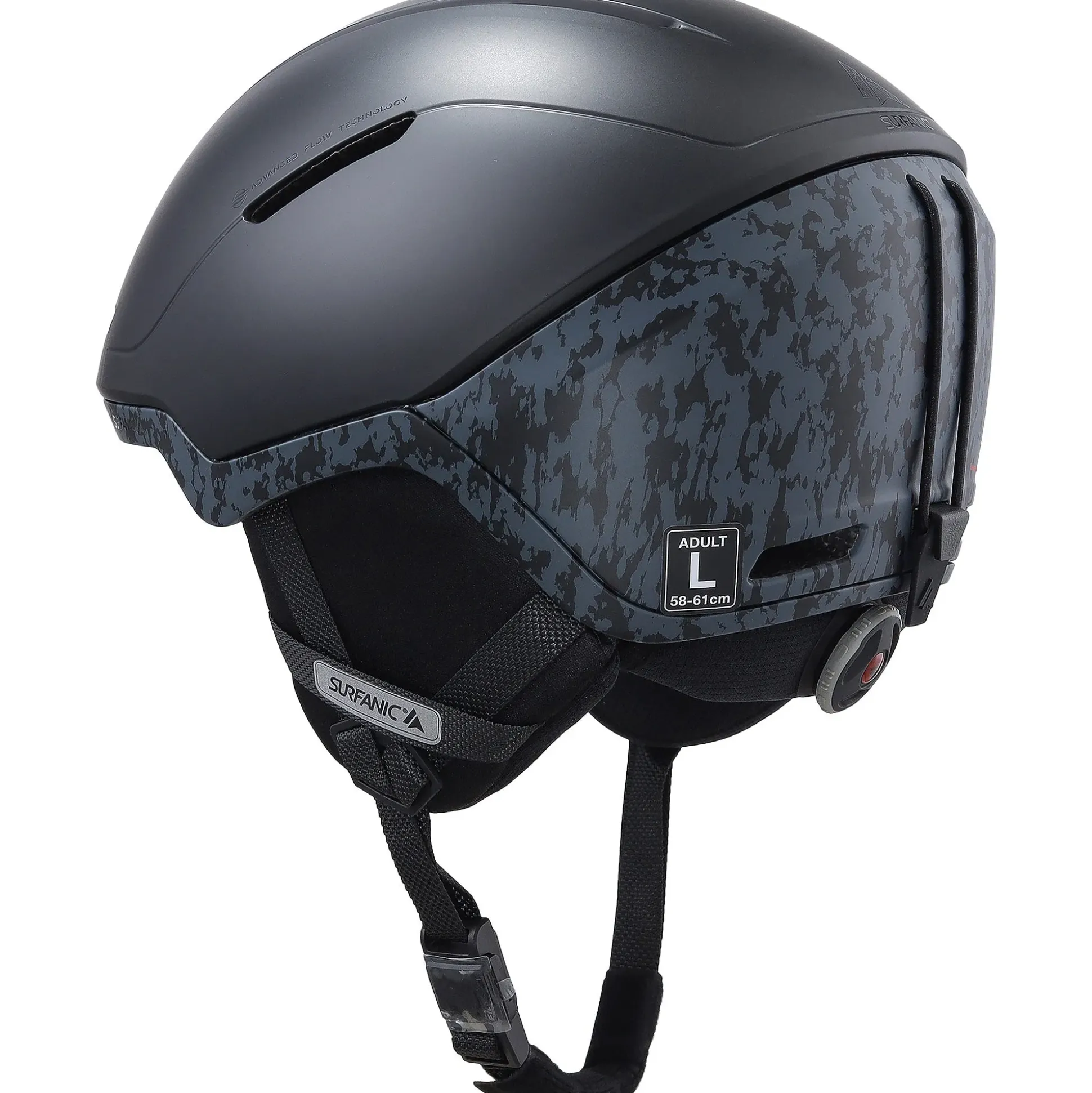 Surfanic Sentinal Map Helmet - Black