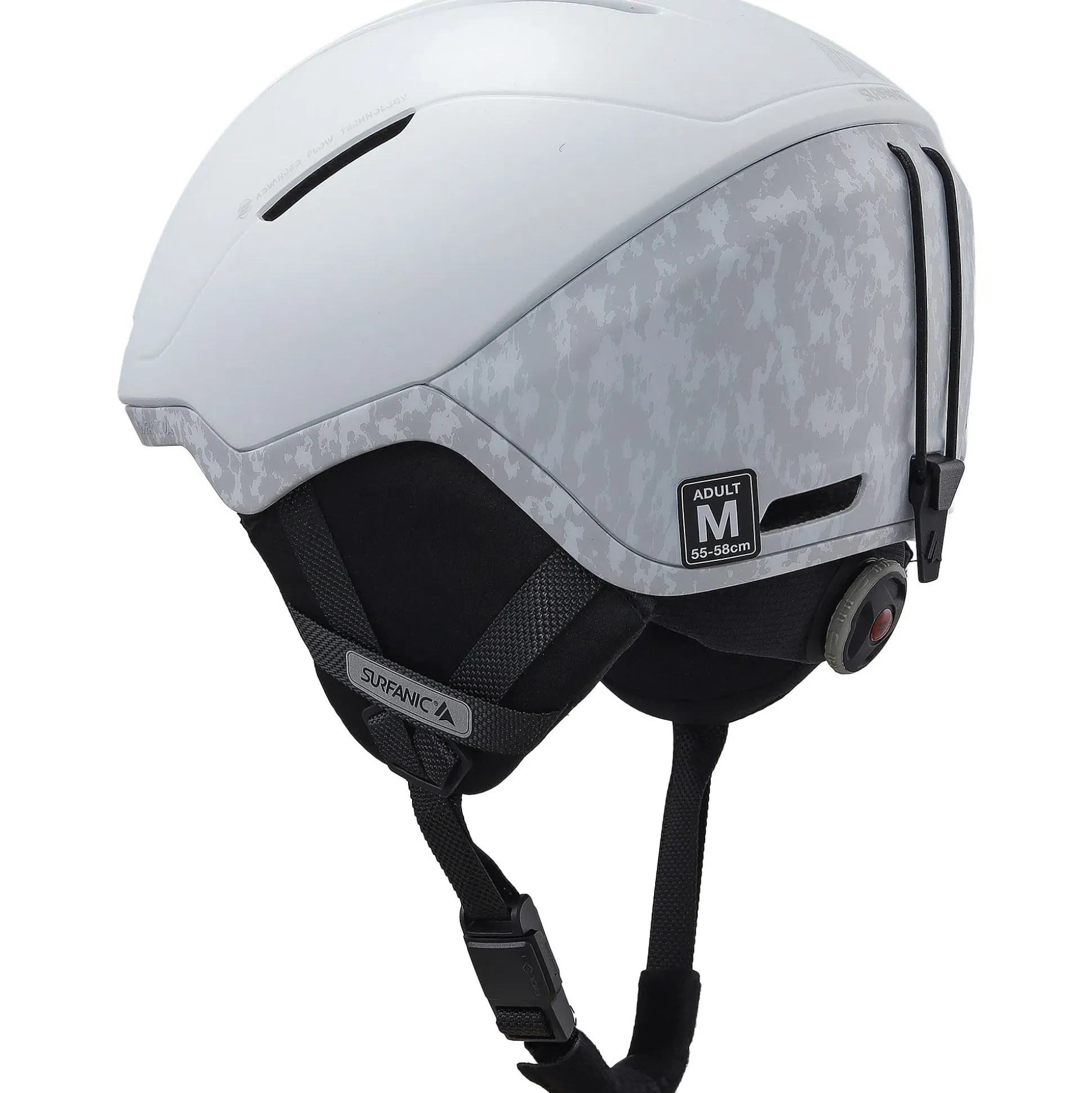 Surfanic Sentinal Map Helmet - Optic White