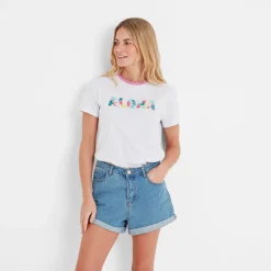 Susan Womens 100% Cotton Supersoft T-Shirt - Optic White