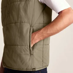 Sutterby Mens Shower Resistant Insulated Gilet - Mushroom