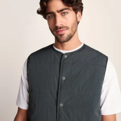 Sutterby Mens Shower Resistant Insulated Gilet - Deep Slate