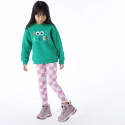 Swaledale Kids Shaun the Sheep Sherpa Sweat - Jungle Green
