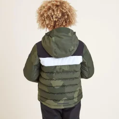 Swift Kids Ski Jacket - Khaki Pixel Camo/Black
