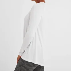 Tanton Womens Tech T-Shirt - Optic White