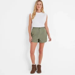 Tempo Womens Ripstop Performance Shorts - Faded Khaki